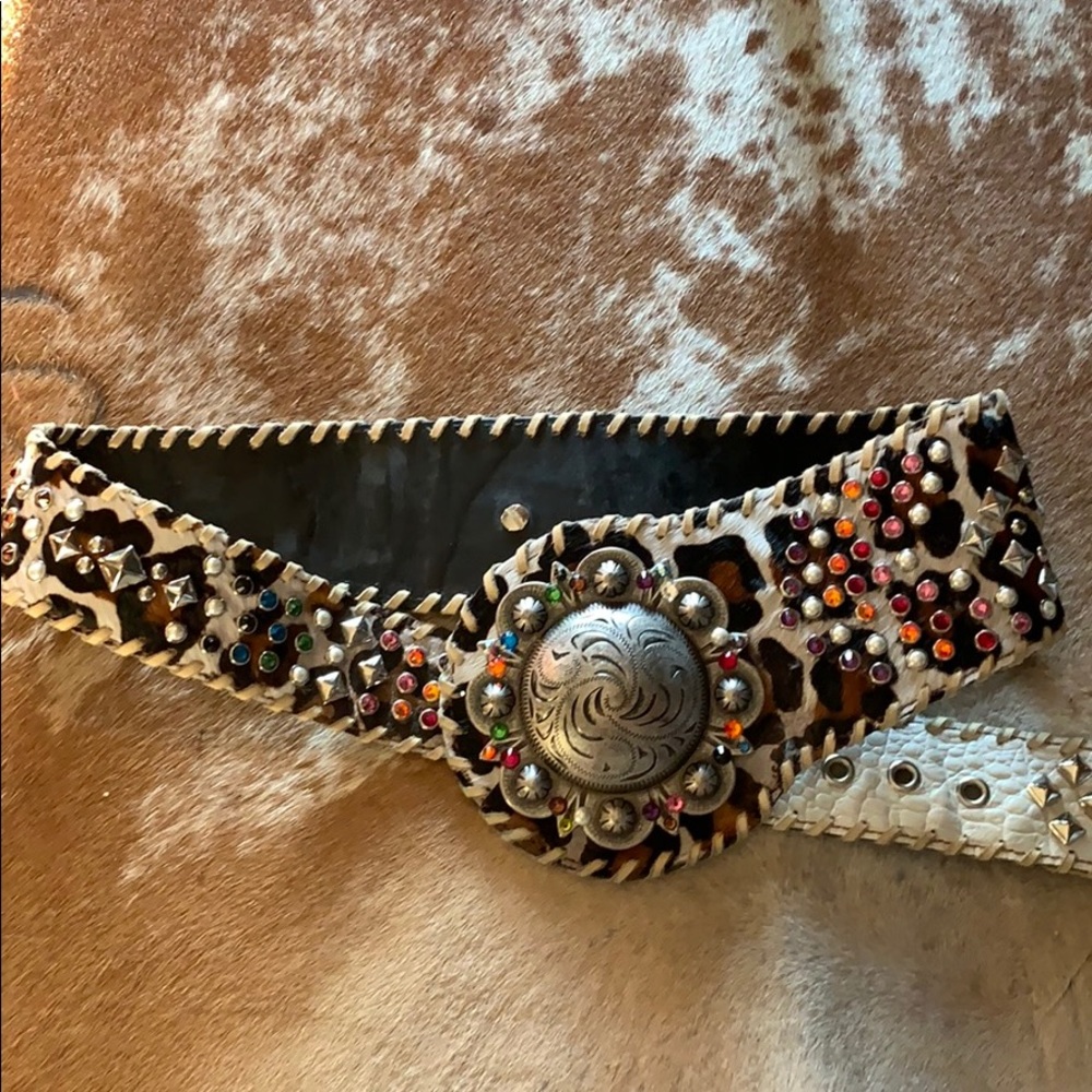 MJ Custom Belt. Amazing "bling" piece.